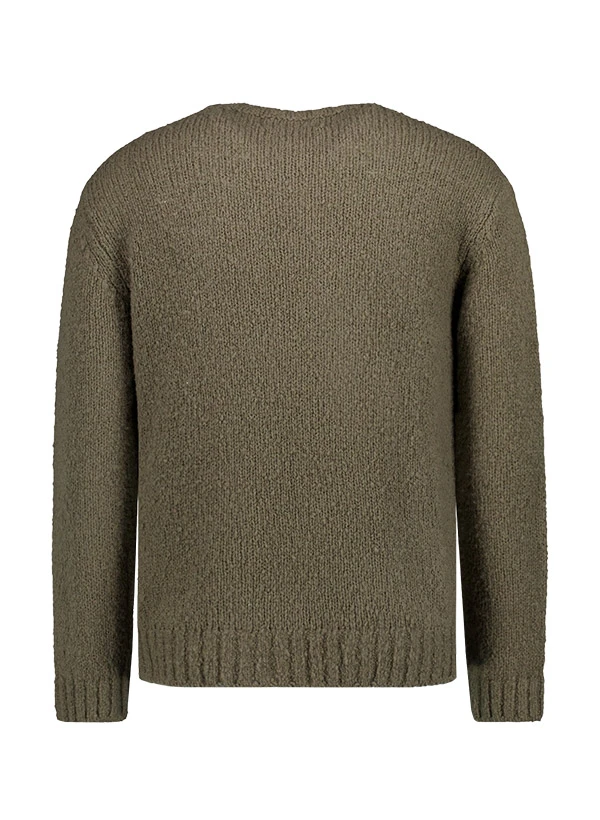 JUVIA, Pullover, Merinowolle, Khaki 5 JUVIA, Pullover, Merinowolle, Khaki – Bild 3