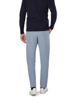 BOSS Green, Hose Commuter, Regular Fit, Mikrofaser-Stretch, Wasserabweisend, Blaugrau 8 BOSS Green, Hose Commuter, Regular Fit, Mikrofaser-Stretch, Wasserabweisend, Blaugrau -Herrenausstatter Geschaft 448414 norm2