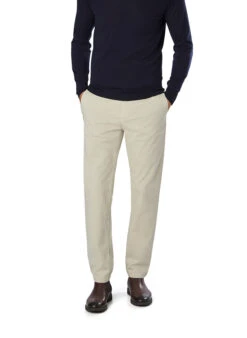 BOSS Orange, Chino, Regular Fit, Baumwolle, Hellbeige