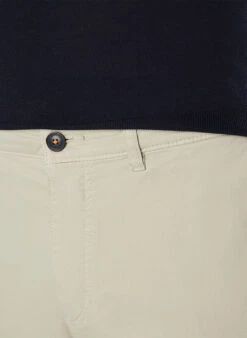 BOSS Orange, Chino, Regular Fit, Baumwolle, Hellbeige -Herrenausstatter Geschaft 448430 norm3