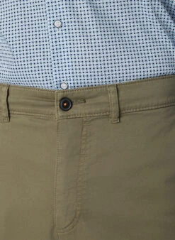 BOSS Orange, Chino, Regular Fit, Baumwolle, Grün -Herrenausstatter Geschaft 448431 norm3