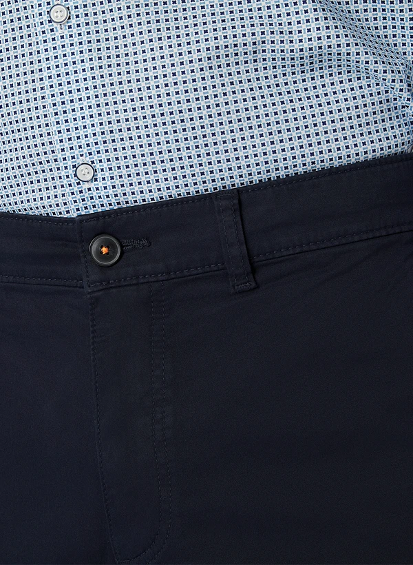 BOSS Orange, Chino, Regular Fit, Baumwolle, Dunkelblau 6 BOSS Orange, Chino, Regular Fit, Baumwolle, Dunkelblau – Bild 4