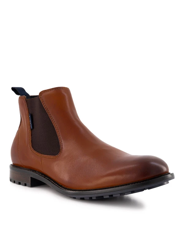 Bugatti, Chelsea Boots, Leder, Cognac 3 Bugatti, Chelsea Boots, Leder, Cognac