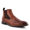 Bugatti, Chelsea Boots, Leder Extraweit, Cognac -Herrenausstatter Geschaft 448472 norm