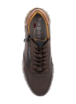 Bugatti, Sneaker, Leder, Navy-blau -Herrenausstatter Geschaft 448491 norm2