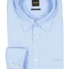 BOSS Orange, Hemd Relegant, Regular Fit, Baumwolle, Hellblau 1 BOSS Orange, Hemd Relegant, Regular Fit, Baumwolle, Hellblau -Herrenausstatter Geschaft 448509 norm