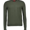 HUGO, Pullover San Cody, Viskose, Dunkelgrün 2 HUGO, Pullover San Cody, Viskose, Dunkelgrün -Herrenausstatter Geschaft 448513 norm