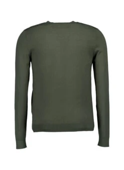 HUGO, Pullover San Cody, Viskose, Dunkelgrün -Herrenausstatter Geschaft 448513 norm2