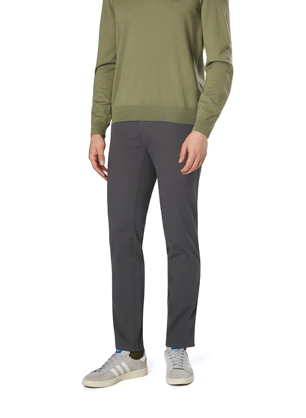 Brax, Chino Fabio, Regular Fit, Baumwolle, Dunkelgrau 3 Brax, Chino Fabio, Regular Fit, Baumwolle, Dunkelgrau