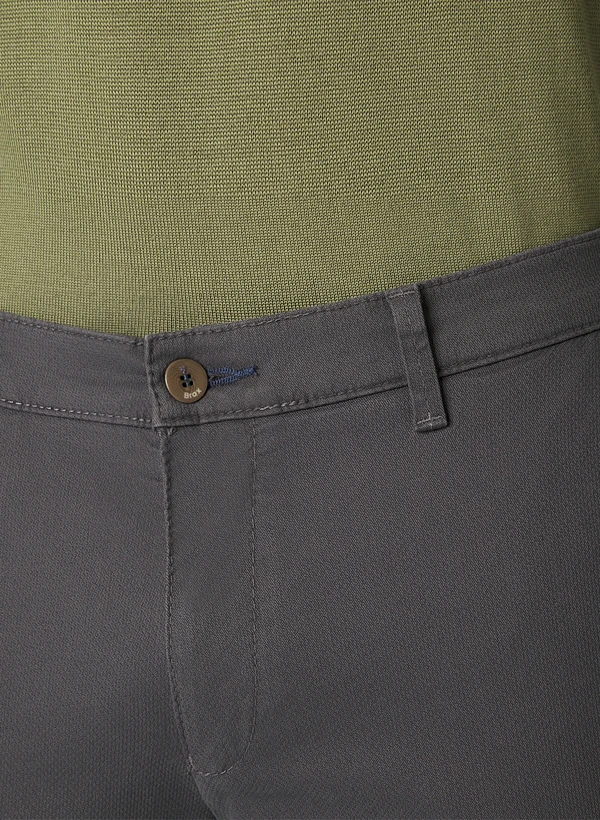 Brax, Chino Fabio, Regular Fit, Baumwolle, Dunkelgrau 6 Brax, Chino Fabio, Regular Fit, Baumwolle, Dunkelgrau – Bild 4