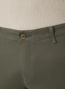 Brax, Chino Fabio, Regular Fit, Baumwolle, Oliv -Herrenausstatter Geschaft 448548 norm3
