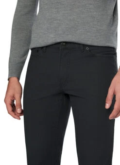 Brax, Hose Chuck, Baumwolle, Dunkelgrau -Herrenausstatter Geschaft 448553 norm3