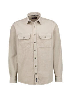 CasaModa, Overshirt, Casual Fit, Cord, Beige