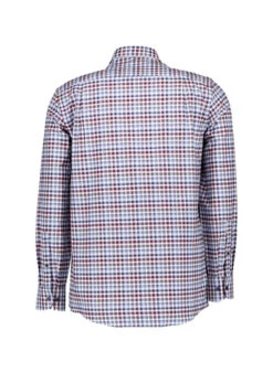 CasaModa, Hemd, Comfort Fit, Oxford, Blau Kariert 7 CasaModa, Hemd, Comfort Fit, Oxford, Blau Kariert -Herrenausstatter Geschaft 448597 norm2