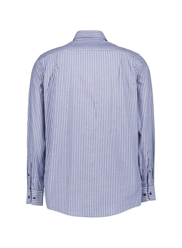 CasaModa, Hemd, Comfort Fit, Baumwolle, Blau Gestreift 5 CasaModa, Hemd, Comfort Fit, Baumwolle, Blau Gestreift – Bild 3