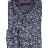 CasaModa, Hemd, Comfort Fit, Baumwolle, Blau Gemustert -Herrenausstatter Geschaft 448617 norm