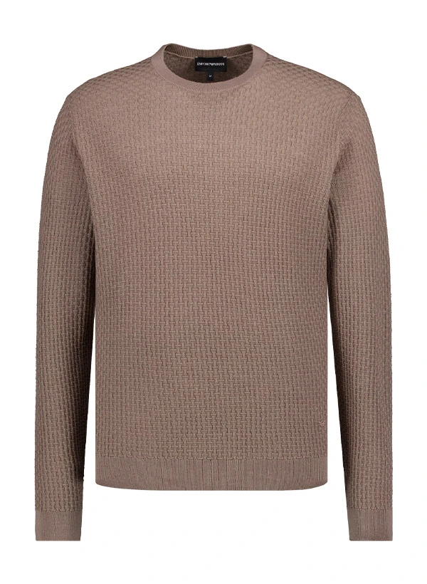 EMPORIO ARMANI, Pullover, Wolle, Braun 3 EMPORIO ARMANI, Pullover, Wolle, Braun