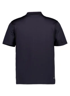 EMPORIO ARMANI, T-Shirt, Lyocell-Baumwolle, Navy -Herrenausstatter Geschaft 448722 norm2
