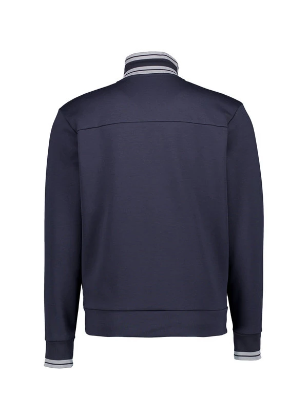 BOSS Green, Sweatjacke Zone, Baumwolle, Dunkelblau 5 BOSS Green, Sweatjacke Zone, Baumwolle, Dunkelblau – Bild 3