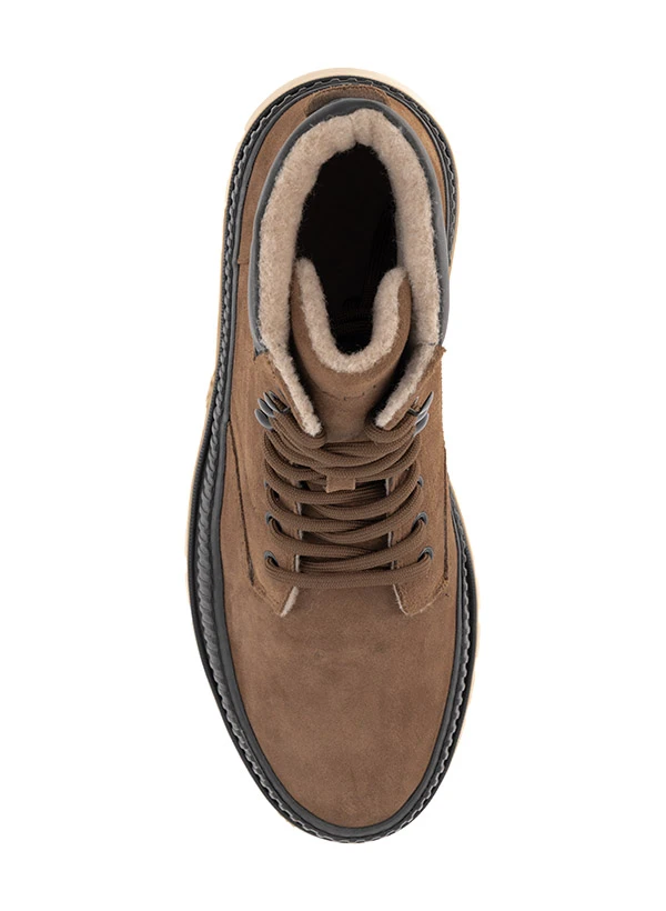 Gant, Stiefeletten, Veloursleder Warmgefüttert, Braun 4 Gant, Stiefeletten, Veloursleder Warmgefüttert, Braun – Bild 2