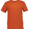 BOSS Orange, T-Shirt Tegood, Baumwolle, Dunkelorange 1 BOSS Orange, T-Shirt Tegood, Baumwolle, Dunkelorange -Herrenausstatter Geschaft 448766 norm