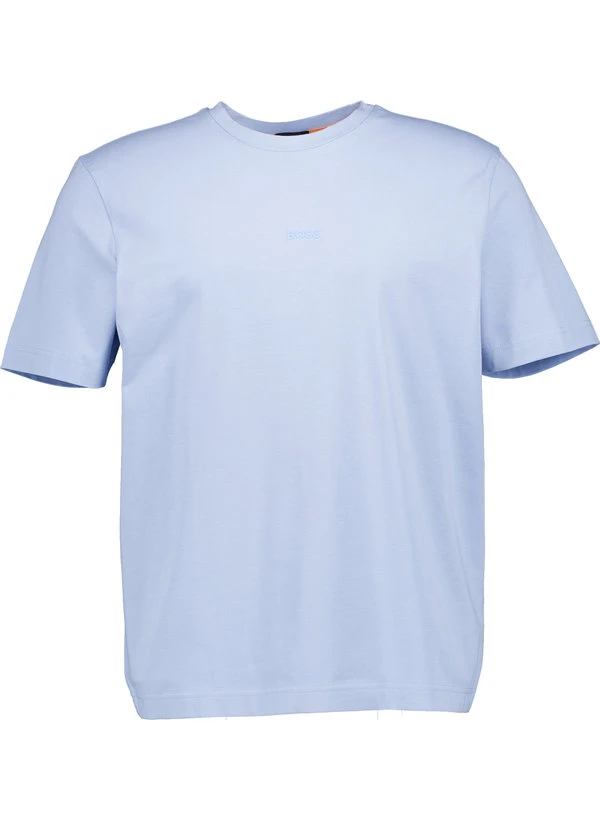 BOSS Orange, T-Shirt, Relaxed Fit, Baumwolle, Blau 3 BOSS Orange, T-Shirt, Relaxed Fit, Baumwolle, Blau