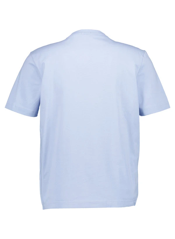 BOSS Orange, T-Shirt, Relaxed Fit, Baumwolle, Blau 5 BOSS Orange, T-Shirt, Relaxed Fit, Baumwolle, Blau – Bild 3