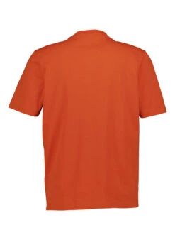 BOSS Orange, T-Shirt, Relaxed Fit, Baumwolle, Dunkelorange -Herrenausstatter Geschaft 448796 norm2