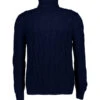 Gran Sasso, Rollkragenpullover, Schurwolle-Kaschmir, Navy 2 Gran Sasso, Rollkragenpullover, Schurwolle-Kaschmir, Navy -Herrenausstatter Geschaft 448805 norm