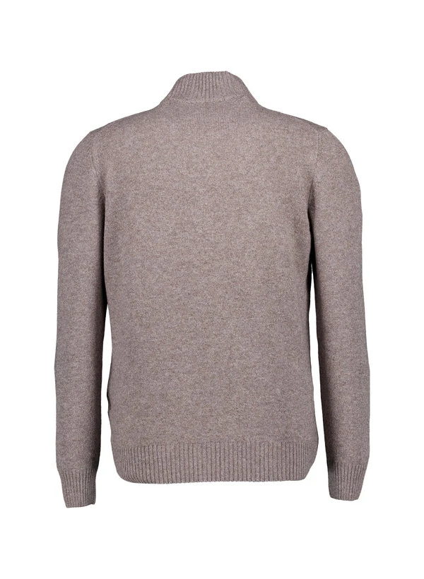 Gran Sasso, Troyer, Schurwolle-Kaschmir, Taupe Meliert 5 Gran Sasso, Troyer, Schurwolle-Kaschmir, Taupe Meliert – Bild 3