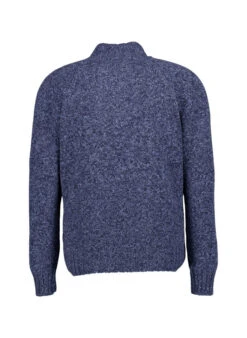 Gran Sasso, Toyer, Schurwolle, Blau Meliert -Herrenausstatter Geschaft 448809 norm2