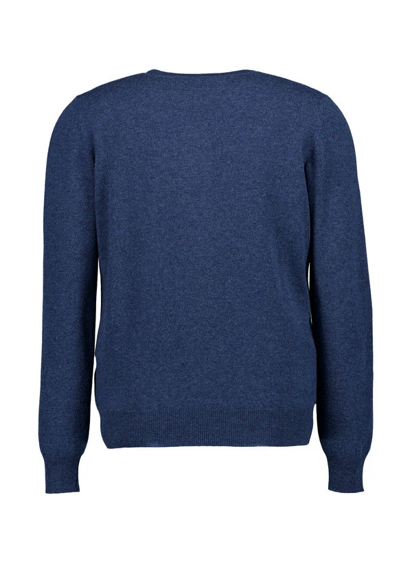 Gran Sasso, Pullover, Schurwolle-Kaschmir, Dunkelblau 5 Gran Sasso, Pullover, Schurwolle-Kaschmir, Dunkelblau – Bild 3