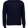 Gran Sasso, Pullover, Schurwolle-Kaschmir, Navy -Herrenausstatter Geschaft 448815 norm