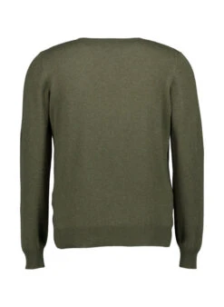 Gran Sasso, Pullover, Schurwolle-Kaschmir, Oliv 7 Gran Sasso, Pullover, Schurwolle-Kaschmir, Oliv -Herrenausstatter Geschaft 448817 norm2