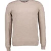 Gran Sasso, Pullover, Schurwolle-Kaschmir, Dunkelbeige 2 Gran Sasso, Pullover, Schurwolle-Kaschmir, Dunkelbeige -Herrenausstatter Geschaft 448819 norm
