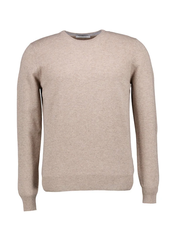 Gran Sasso, Pullover, Schurwolle-Kaschmir, Dunkelbeige 3 Gran Sasso, Pullover, Schurwolle-Kaschmir, Dunkelbeige