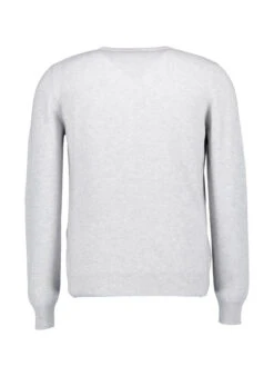 Gran Sasso, Pullover, Schurwolle-Kaschmir, Silbergrau Meliert -Herrenausstatter Geschaft 448820 norm2