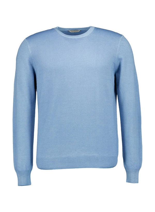 Gran Sasso, Pullover, Schurwolle, Hellblau Meliert 3 Gran Sasso, Pullover, Schurwolle, Hellblau Meliert