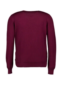 Gran Sasso, Pullover, Schurwolle, Weinrot -Herrenausstatter Geschaft 448822 norm2