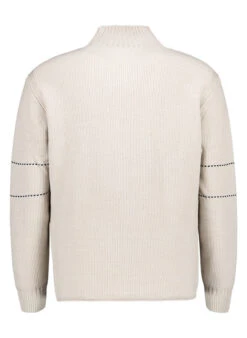 EMPORIO ARMANI, Pullover, Wolle, Sand -Herrenausstatter Geschaft 448826 norm2