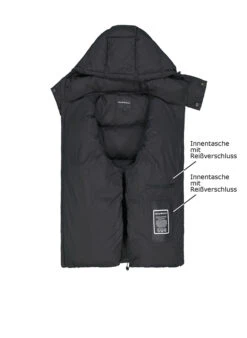 EMPORIO ARMANI, Daunenjacke, Mikrofaser Wasserabweisend, Schwarz 7 EMPORIO ARMANI, Daunenjacke, Mikrofaser Wasserabweisend, Schwarz -Herrenausstatter Geschaft 448828 norm3