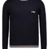 EMPORIO ARMANI, Pullover, Schurwolle, Dunkelblau
