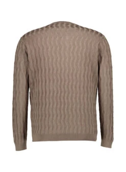 EMPORIO ARMANI, Pullover, Baumwolle, Graubraun 7 EMPORIO ARMANI, Pullover, Baumwolle, Graubraun -Herrenausstatter Geschaft 448831 norm2