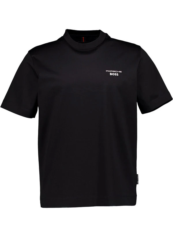BOSS Black, T-Shirt Thompson, Baumwolle, Schwarz 3 BOSS Black, T-Shirt Thompson, Baumwolle, Schwarz