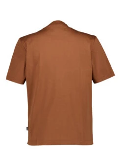 BOSS Black, T-Shirt Taut, Baumwoll-Jersey, Braun 7 BOSS Black, T-Shirt Taut, Baumwoll-Jersey, Braun -Herrenausstatter Geschaft 448846 norm2