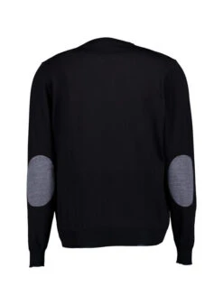 Stenströms, Pullover, Merinowolle Extrafein, Schwarz 7 Stenströms, Pullover, Merinowolle Extrafein, Schwarz -Herrenausstatter Geschaft 448848 norm2