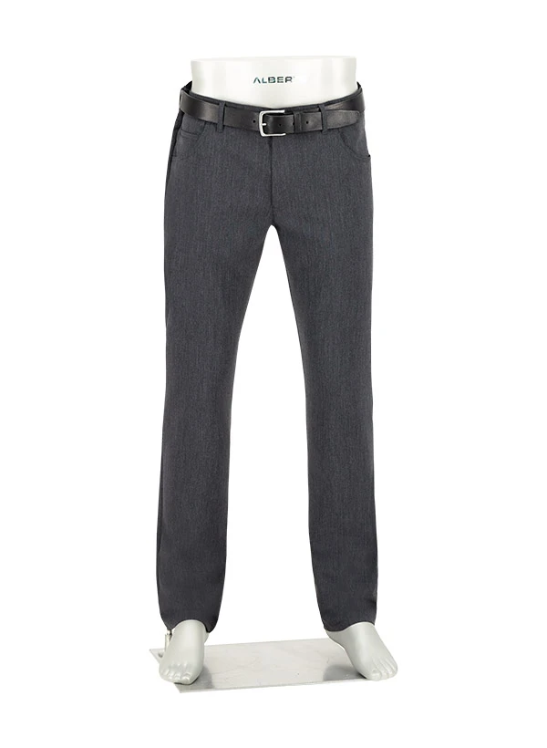 Alberto, Hose Stone, Modern Fit, Ceramica®, Dunkelgrau-blau Meliert 3 Alberto, Hose Stone, Modern Fit, Ceramica®, Dunkelgrau-blau Meliert