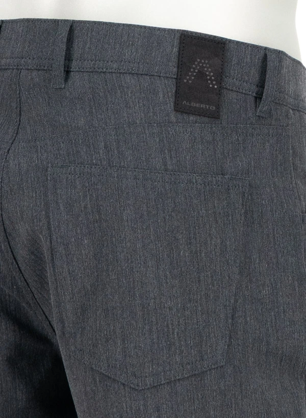Alberto, Hose Stone, Modern Fit, Ceramica®, Dunkelgrau-blau Meliert 9 Alberto, Hose Stone, Modern Fit, Ceramica®, Dunkelgrau-blau Meliert – Bild 7