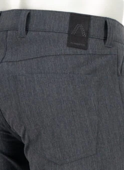 Alberto, Hose Pipe, Regular Fit, Ceramica®, Dunkelgrau-blau Meliert -Herrenausstatter Geschaft 448850 norm6