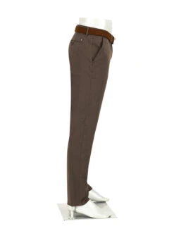 Alberto, Chino Lou, Regular Fit, Baumwolle, Dunkelbraun -Herrenausstatter Geschaft 448866 norm2